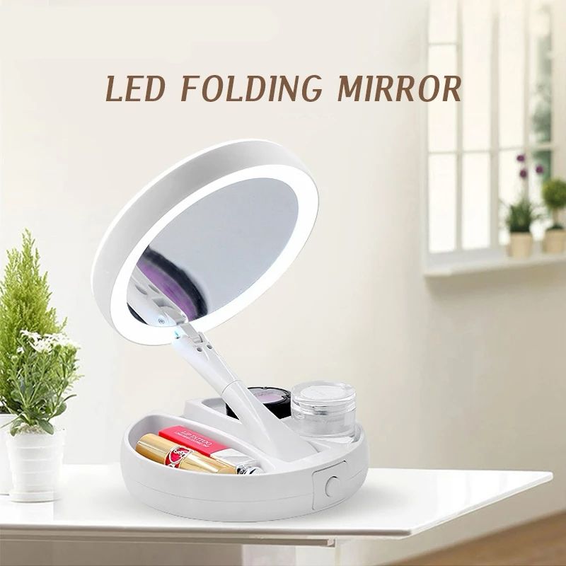 Espejo Multiusos de Maquillaje  Led