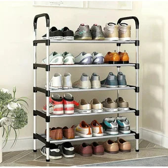 Fuerte Organizador de zapatos metalico 5 niveles + envio gratis