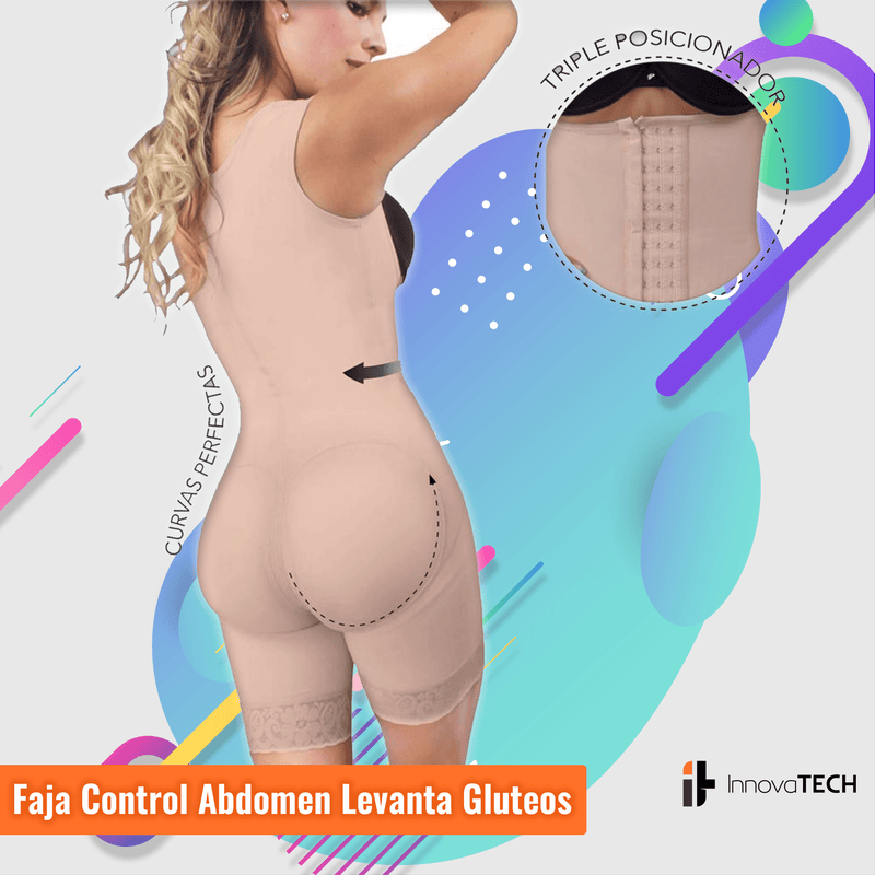 Faja control abdomen levanta cola