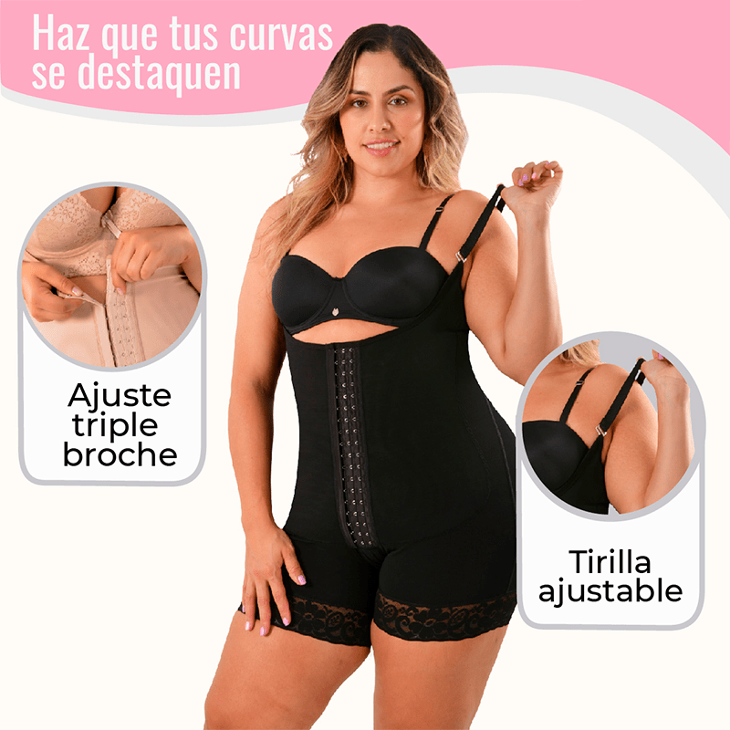 Faja control abdomen levanta cola